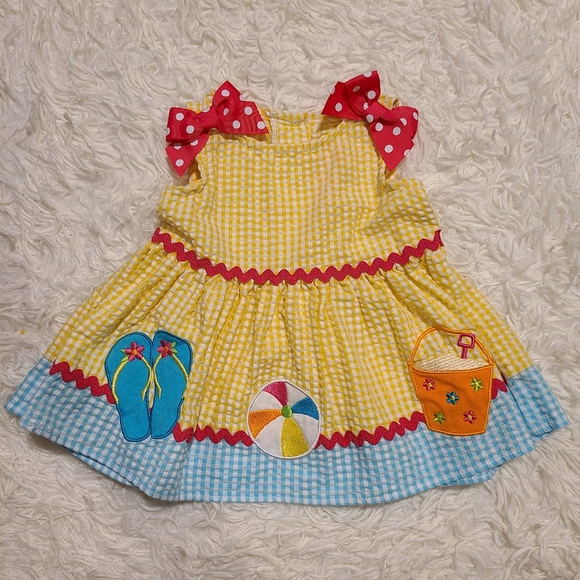 Good Lad Other - Gingham Summer Dress for Baby Girl